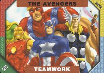 2001 Marvel Recharge CCG - Inaugural Edition #95 The Avengers Front