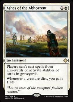 2017 Magic the Gathering Ixalan #2 Ashes of the Abhorrent Front
