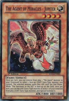 2011 Yu-Gi-Oh! Lost Sanctuary English 1st Edition #SDLS-EN003 The Agent of Miracles - Jupiter Front