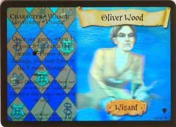 2001 Wizards Harry Potter Quidditch Cup TCG - Holofoil #18 Oliver Wood Front