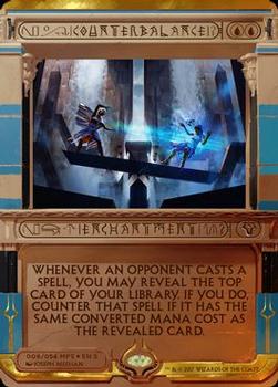 2017 Magic the Gathering Amonkhet - Invocations #9 Counterbalance Front