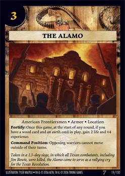 2006 Anachronism Set 7 #19 The Alamo Front