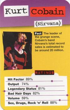 2006 Music Sales Ltd Rock Trumps #NNO Kurt Cobain Front