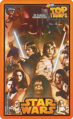 2015 Top Trumps Star Wars 30 Classic Characters #NNO Yoda Back