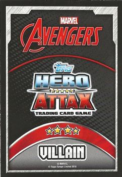 2015 Topps Marvel Avengers Hero Attax #89 Attuma Back