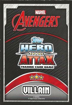 2015 Topps Marvel Avengers Hero Attax #94 Bulldozer Back