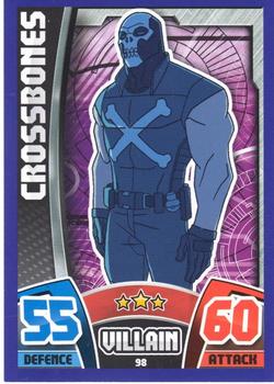 2015 Topps Marvel Avengers Hero Attax #98 Crossbones Front