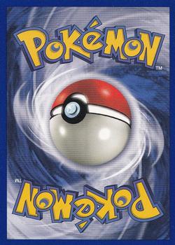 1999 Pokemon Fossil 1st Edition #54/62 Shellder Back