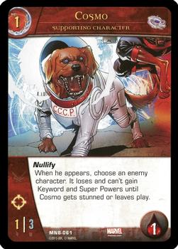 2015 Upper Deck VS System 2PCG: The Marvel Battles #MNB-061 Cosmo Front