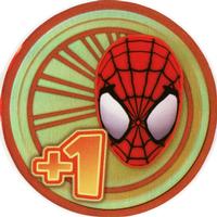 2012 Marvel Super Hero Squad Online - Starter Deck Coin #NNO Spider-Man Front
