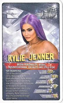 2019 Top Trumps Limited Editions Celebrities #NNO Kylie Jenner Front