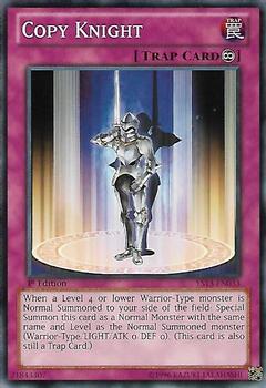 2013 Yu-Gi-Oh! V for Victory English 1st Edition #YS13-EN033 Copy Knight Front