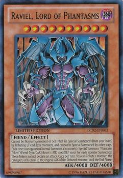 2013 Yu-Gi-Oh! Legendary Collection 2: The Duel Academy Years - Gameboard Edition English Limited Edition #LC02-EN003 Raviel, Lord of Phantasms Front