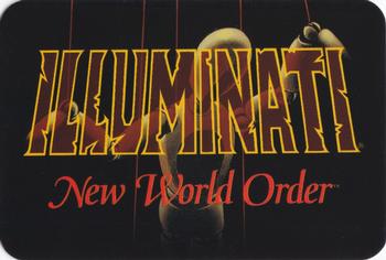 1995 Illuminati: New World Order - Unlimited #NNO California Back