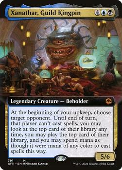 2021 Magic The Gathering Adventures in the Forgotten Realms #391 Xanathar, Guild Kingpin Front