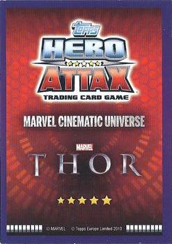 2016 Topps Hero Attax Marvel Cinematic Universe #1 Loki Back