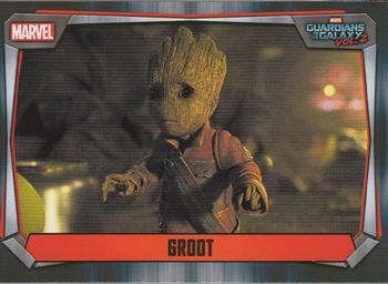 2017 Topps Marvel Missions #53 Groot Front