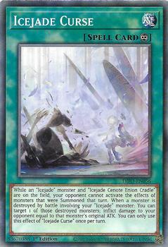 2022 Yu-Gi-Oh! Dimension Force English 1st Edition #DIFO-EN056 Icejade Curse Front