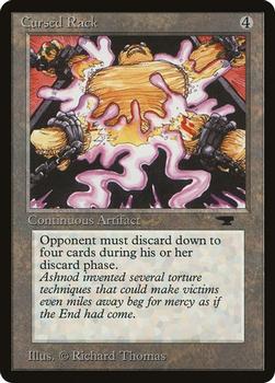1994 Magic the Gathering Antiquities (DUPLICATED, TO BE DELETED) #48 Cursed Rack Front