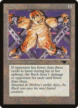 1994 Magic the Gathering Antiquities (DUPLICATED, TO BE DELETED) #72 The Rack Front