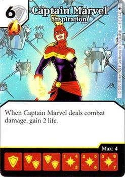 2015 Dice Masters Age of Ultron #110of142 Captain Marvel Front