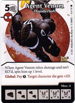 2015 Dice Masters The Amazing Spider-Man #35of142 Agent Venom Front