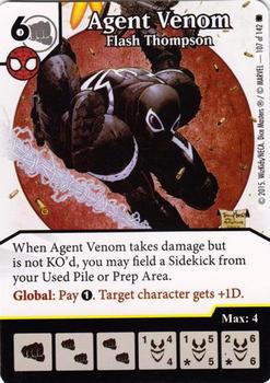 2015 Dice Masters The Amazing Spider-Man #107of142 Agent Venom Front
