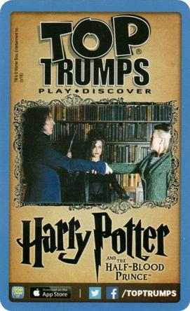 2018 Top Trumps Harry Potter and the Half-Blood Prince #NNO Seamus Finnigan Back
