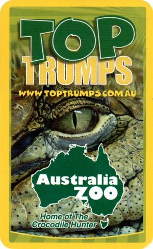 2007 Top Trumps Australia Zoo 30 of the Zoo's Wildest Animals #NNO Bonnie : Asian Small-clawed Otter Back
