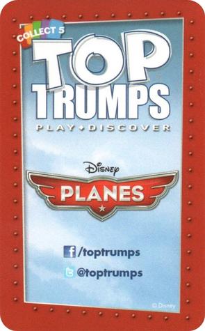2013 Top Trumps Planes #NNO Colin Cowling Back