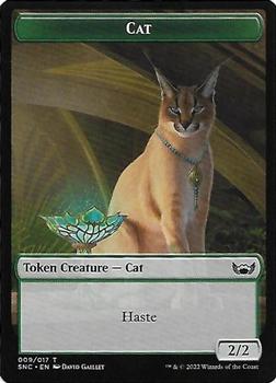 2022 Magic The Gathering Streets of New Capenna - Tokens #009/017 Cat Front