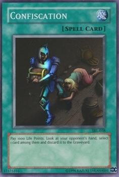 2010 Yu-Gi-Oh! Spell Ruler North American English #SRL-038 Confiscation Front