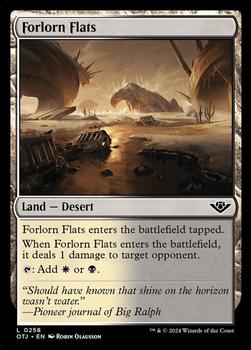 2024 Magic: The Gathering Outlaws of Thunder Junction #258 Forlorn Flats Front