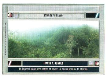 1996 Decipher Star Wars CCG Premiere Unlimited #NNO Yavin 4: Jungle Front