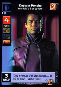 1999 Decipher Young Jedi: Jedi Council #6 Captain Panaka, Amidala's Bodyguard Front