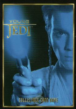 1999 Decipher Young Jedi: Menace of Darth Maul #10 Yoda, Jedi Master Back