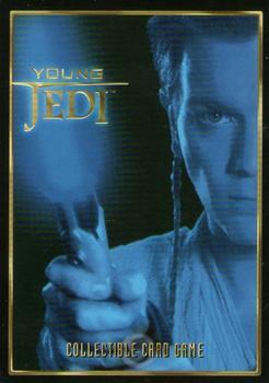 2000 Decipher Young Jedi: Duel of the Fates #2 Qui-Gon Jinn, Jedi Mentor Back