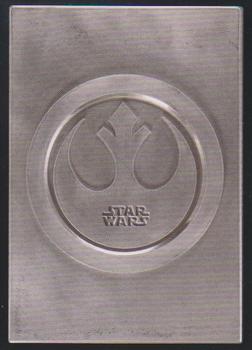 2000 Decipher Star Wars CCG Reflections A Collector’s Bounty #NNO Commander Luke Skywalker Back