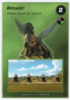1999 Decipher Star Wars CCG Episode 1 #NNO Attack!  [2 Watto]                 Attack: Naboo Front