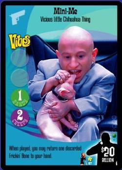 1999 Decipher Austin Powers #87 Mini-Me, Vicious Little Chihuahua Thing Front