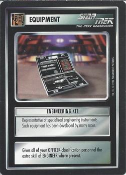 1994 Decipher Star Trek Premiere Edition Black Border #NNO Engineering Kit Front