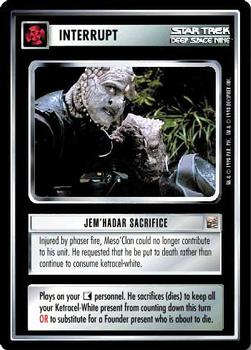 1998 Decipher Star Trek The Dominion #NNO Jem'Hadar Sacrifice Front
