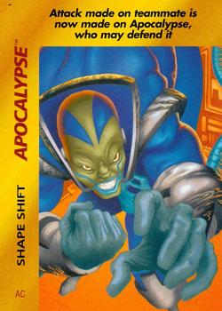 1995 Fleer Marvel Overpower #NNO Apocalypse - Shape Shift Front