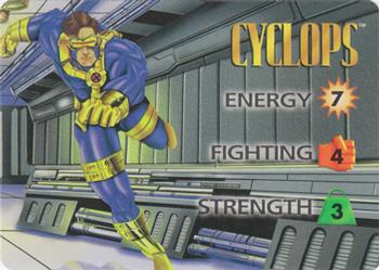 1995 Fleer Marvel Overpower #NNO Cyclops Front