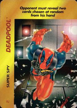 1995 Fleer Marvel Overpower #NNO Deadpool - Super Spy Front