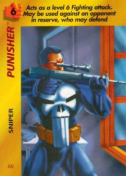 1995 Fleer Marvel Overpower #NNO Punisher - Sniper Front