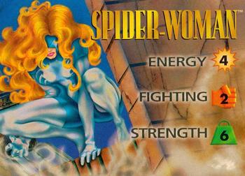 1995 Fleer Marvel Overpower #NNO Spider-Woman Front