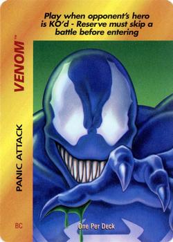 1995 Fleer Marvel Overpower #NNO Venom - Panic Attack Front