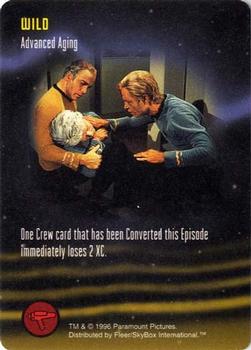 1996 Fleer/SkyBox Star Trek Starfleet Maneuvers #NNO Advanced Aging - Wild Front