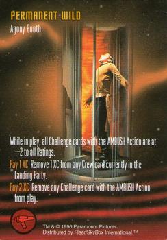 1996 Fleer/SkyBox Star Trek Starfleet Maneuvers #NNO Agony Booth - Permanent Wild Front